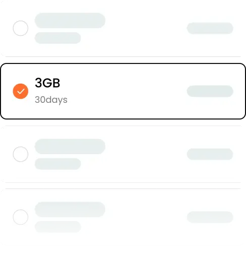 Choose a data plan for your trip